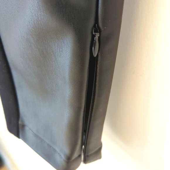 Chicos Black Label Faux-Leather Leggings - Picture 9 of 16